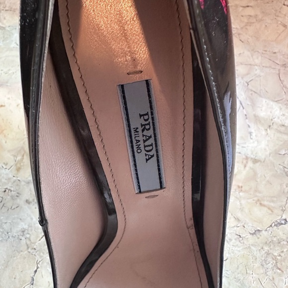 Prada Open Toe Heels - Picture 2 of 8